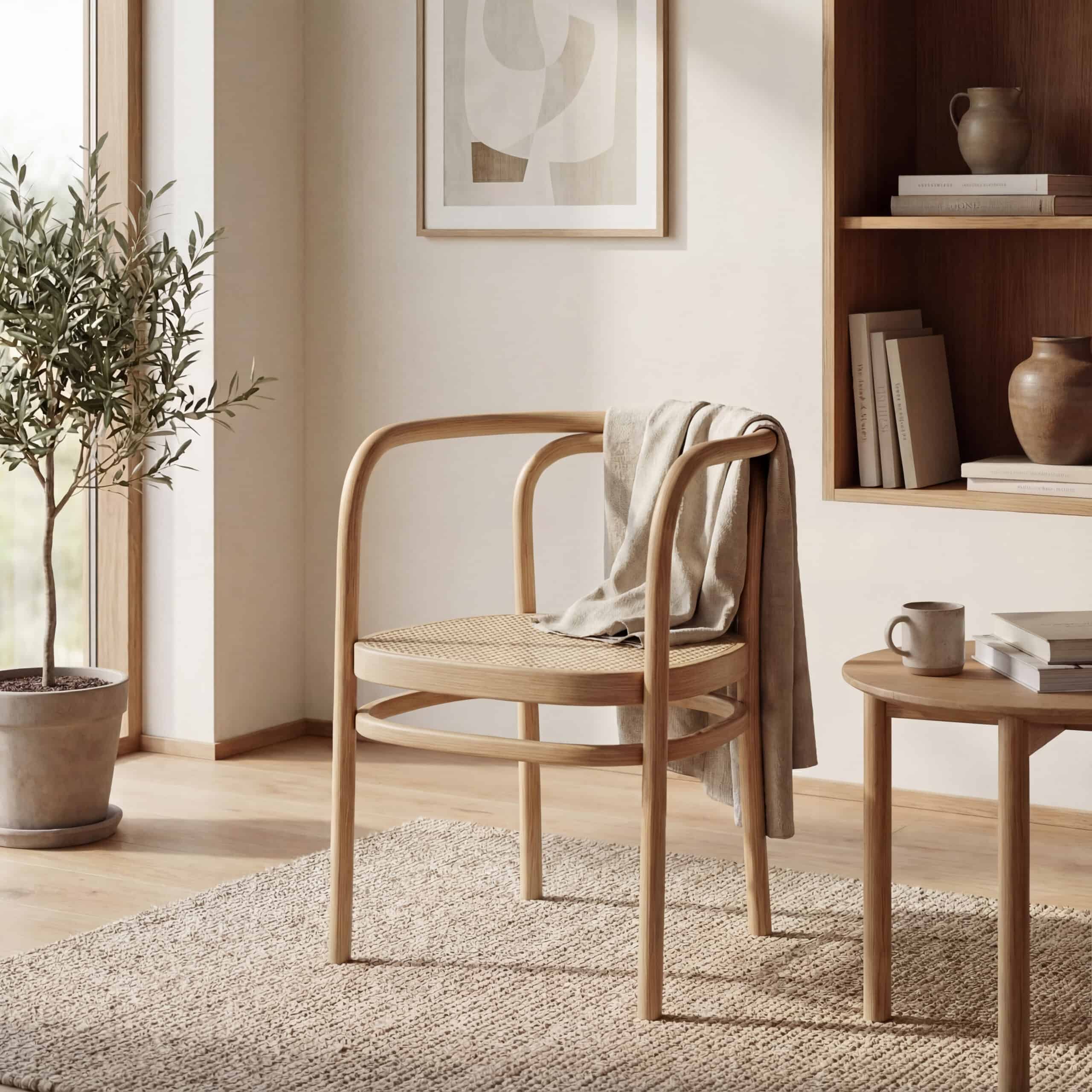 PK15 Armchair Oak 5