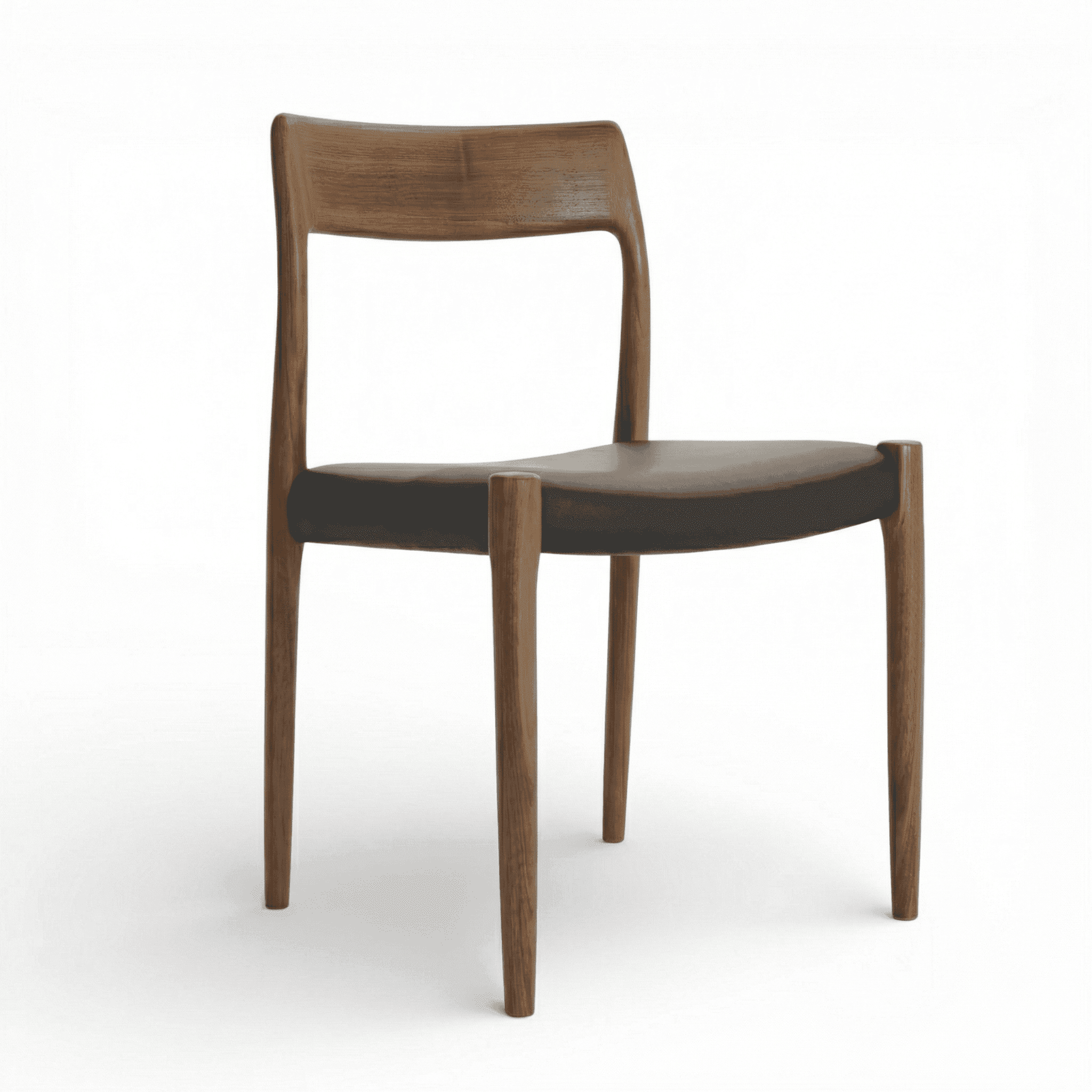 Moller Model 77 Side Chair Walnut 2