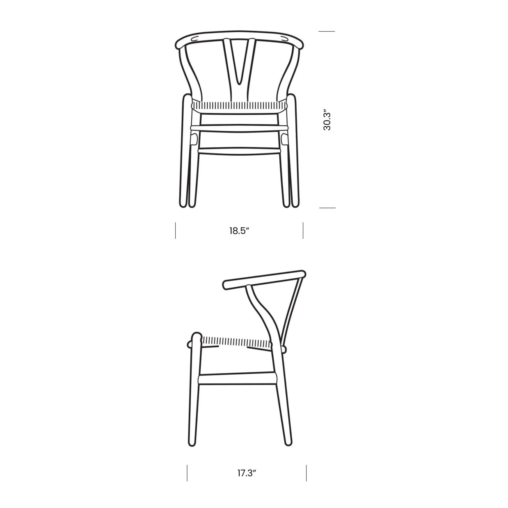 CH24 Replica Black 15 scaled - CH24,  Hans J. Wegner