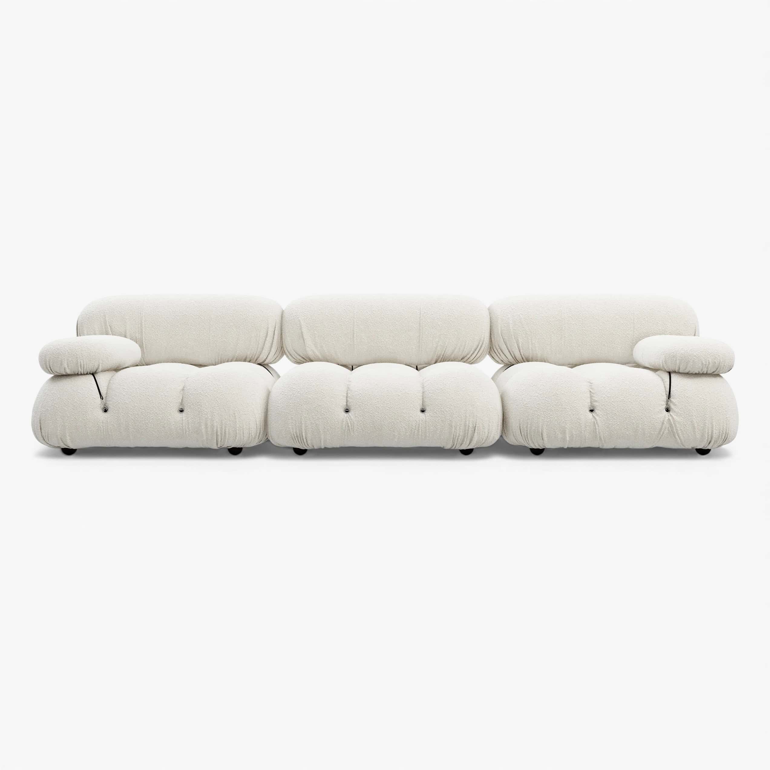 White Bouclé