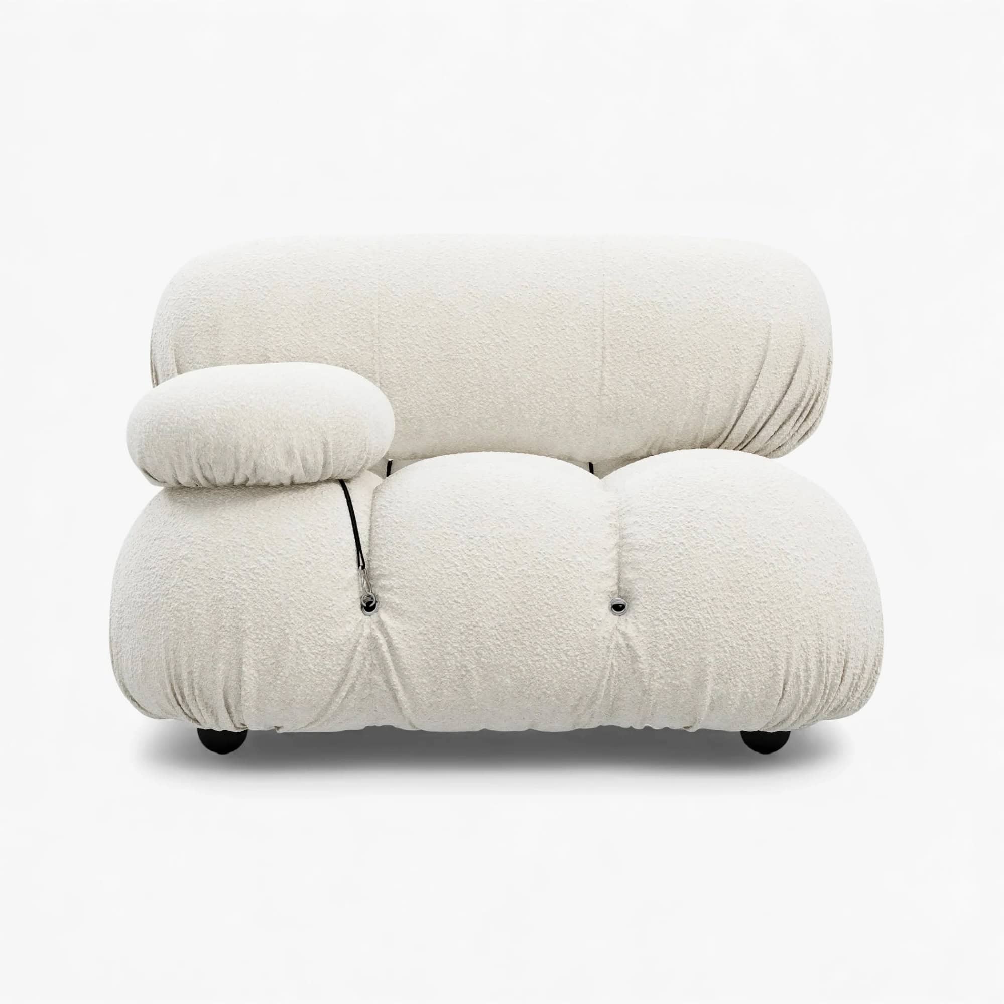 White Bouclé