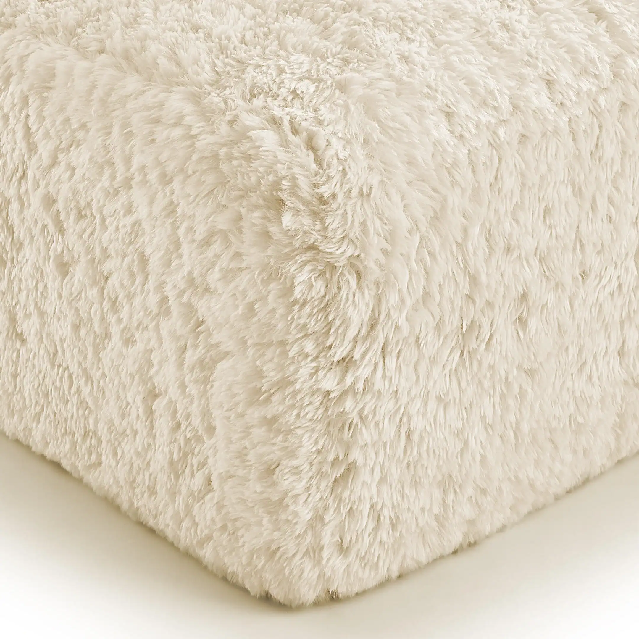 Yeti Sheepskin Armless Chaise 6 - Yeti Sheepskin Armchair and Ottoman