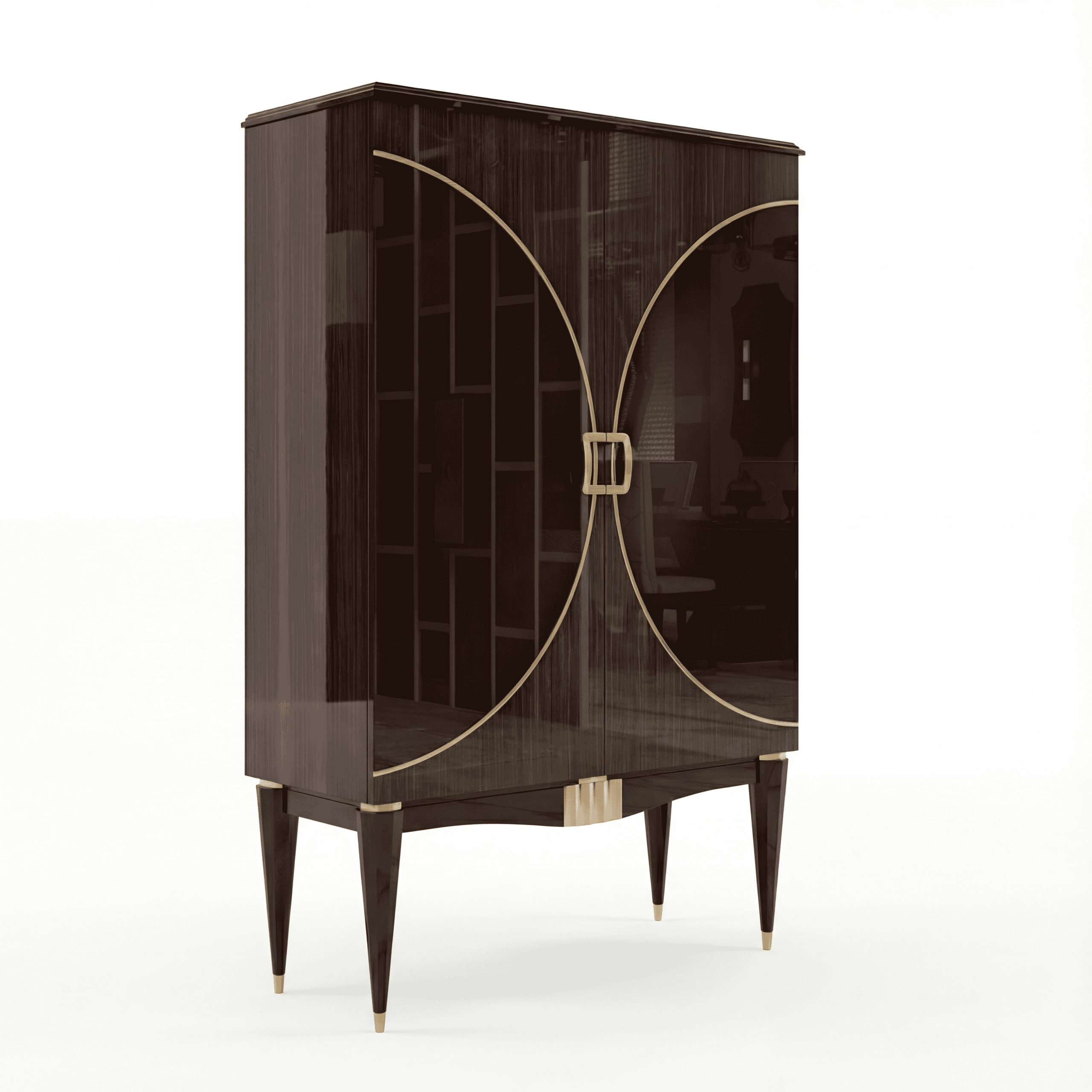 Carpanese Home 7034 Bar Cabinet 2