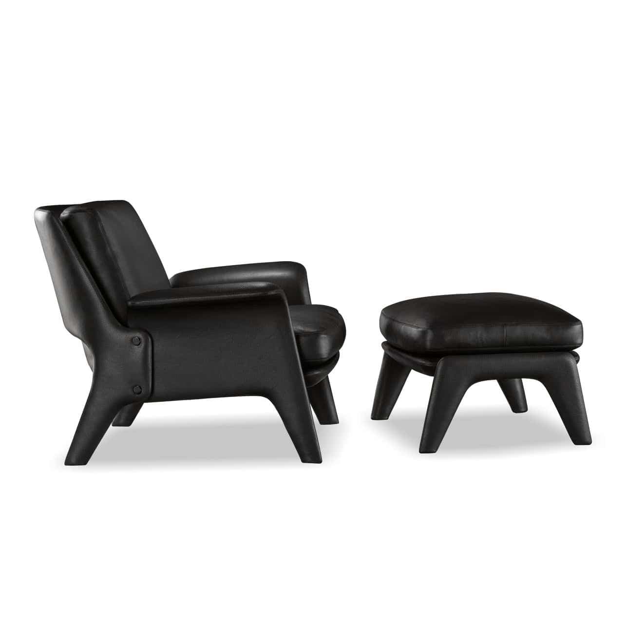 Glover Armchair & Ottoman
