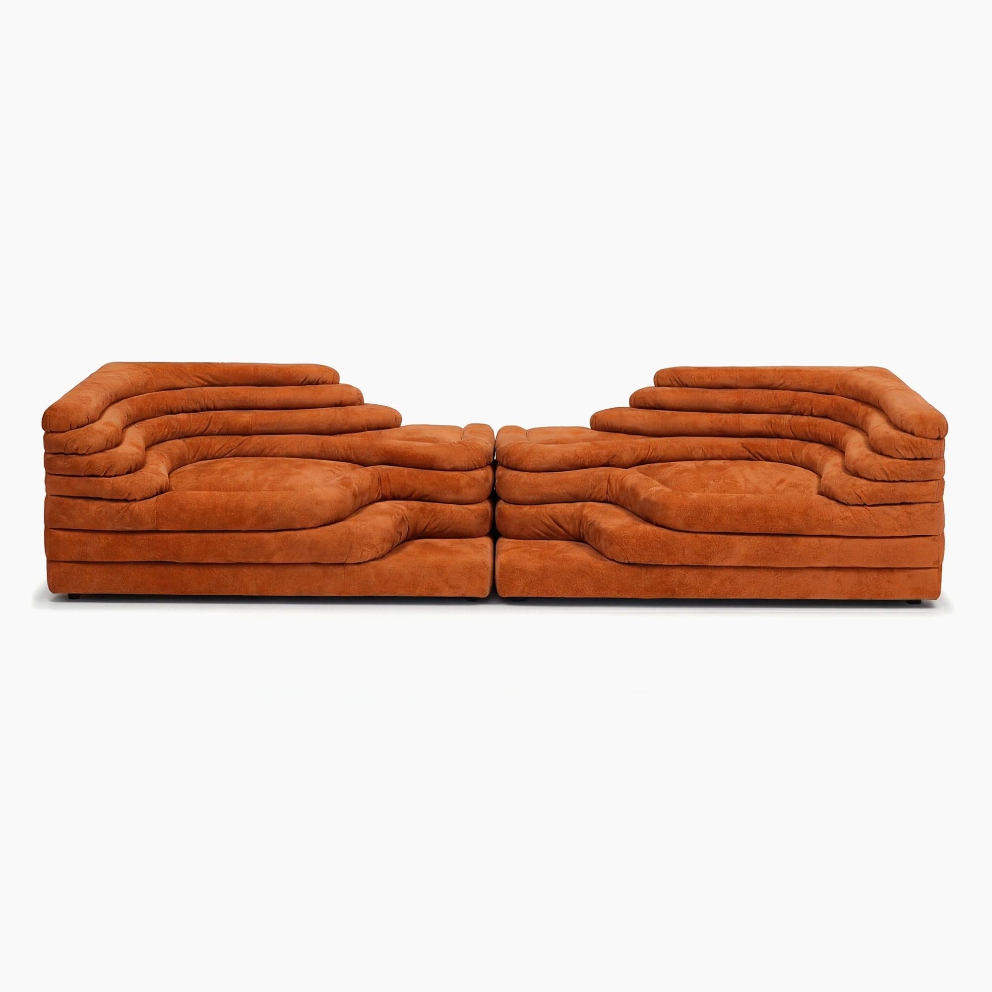 Burnt Orange Suede