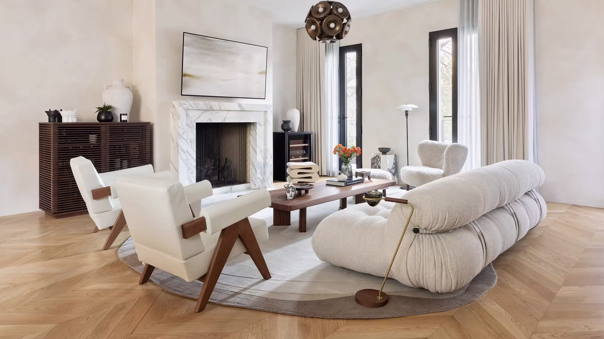 Tired Man Lounge Chair & Footstool — gallery image 2