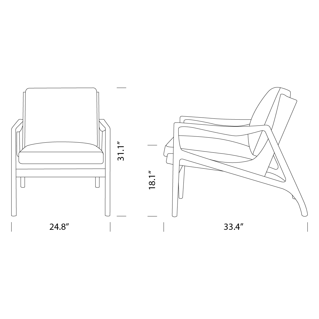 Product dimensions diagram