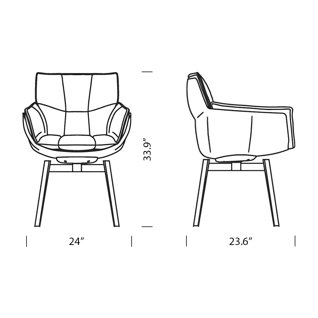 Product dimensions diagram