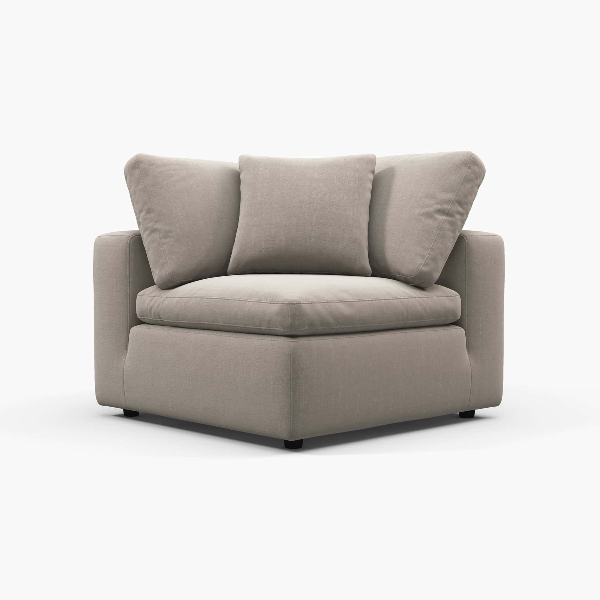 Cloud Sofa - Corner Beige (1)