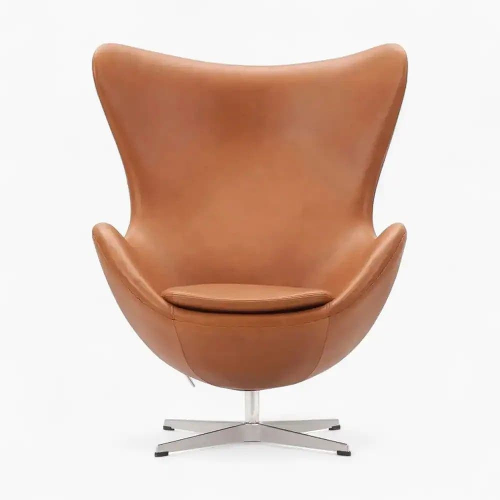 Arne Swivel Base Chair (w/ Self Return) - Sand | Sohnne
