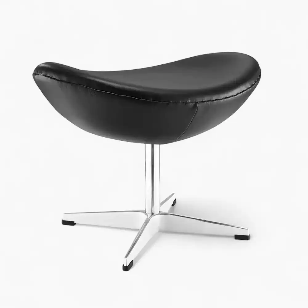 Midnight Black Aniline Leather