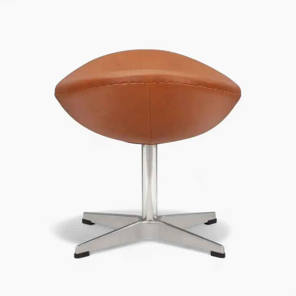 Egg Chair Replica with Stool Sand Brown 10 - Egg Chair,  Fritz Hansen Egg Chair