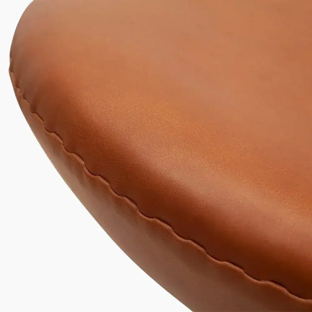 Egg Chair Replica with Stool Sand Brown 11 - Egg Chair,  Fritz Hansen Egg Chair