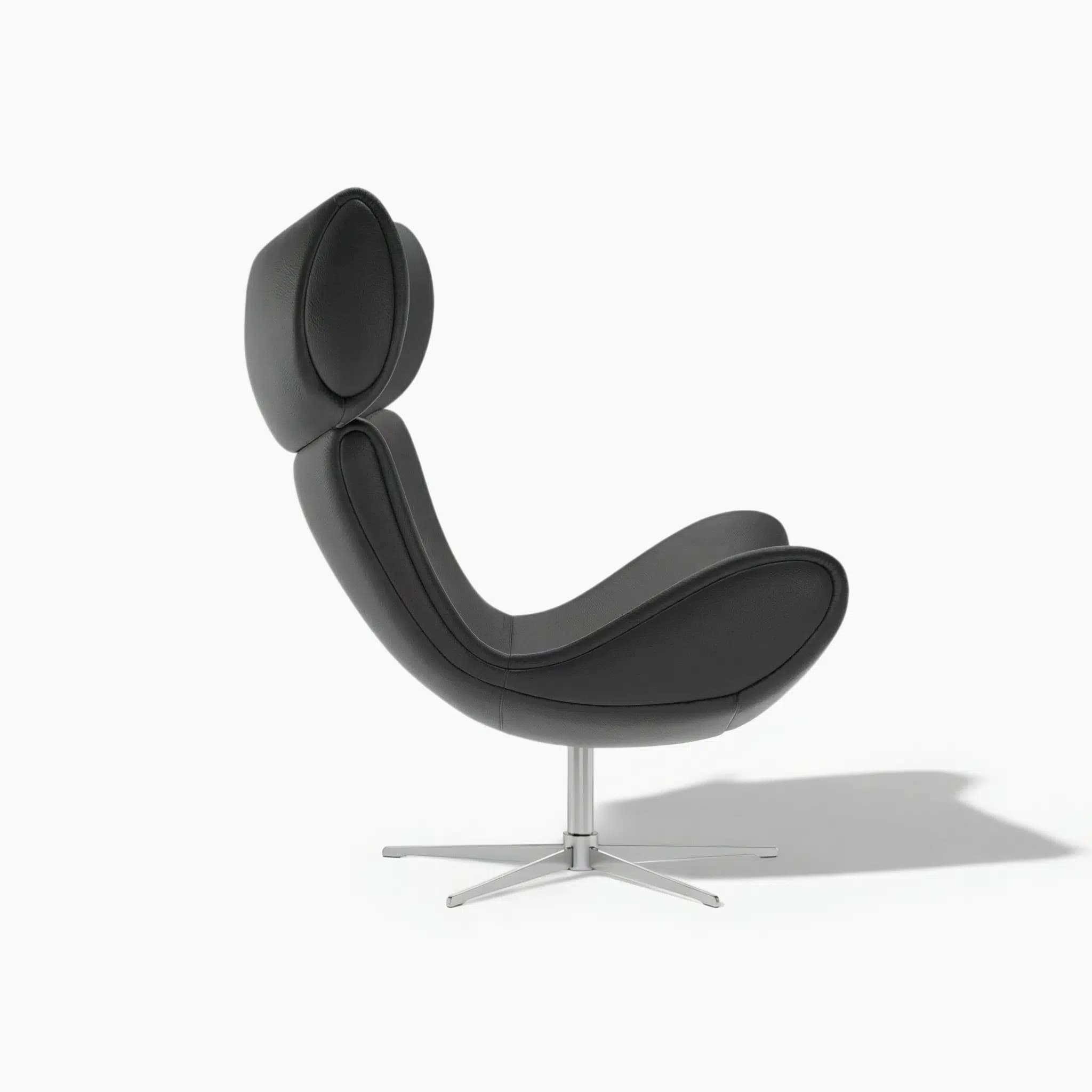 Imola Swivel Armchair with Footstool 2 | Sohnne