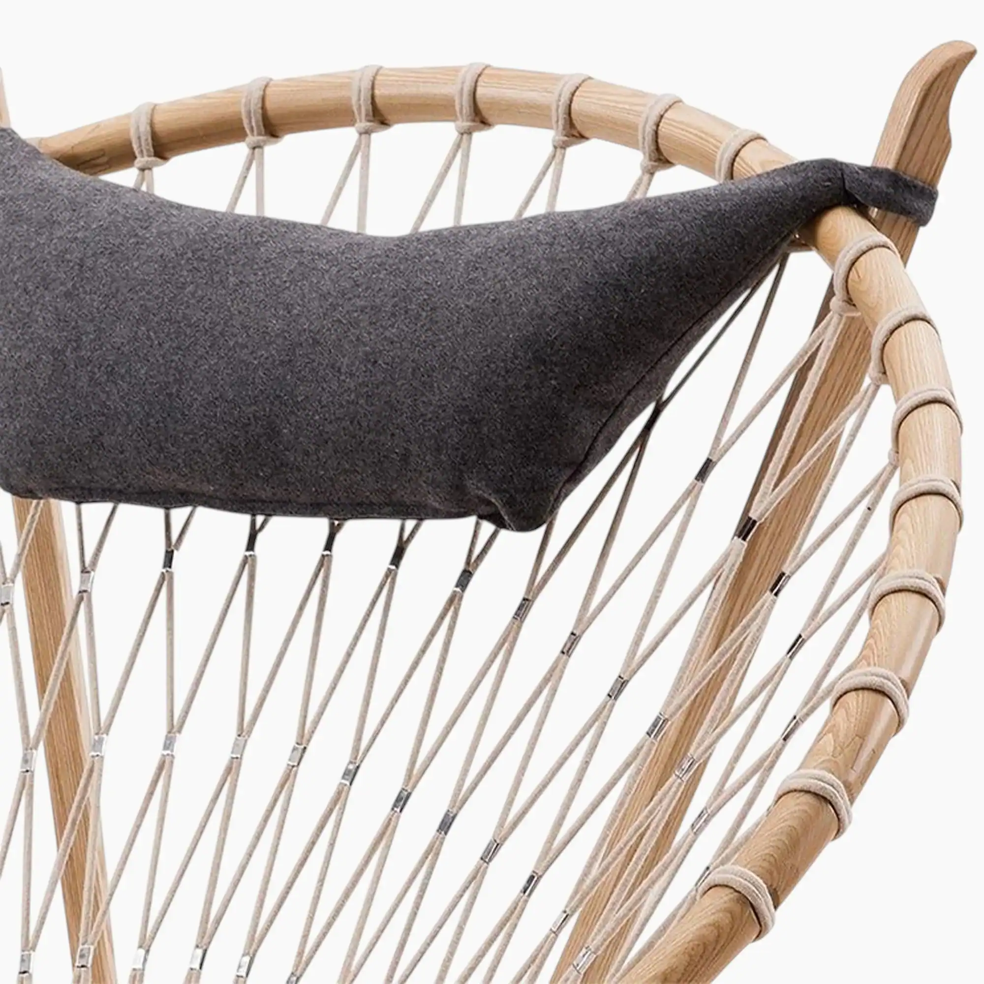 PP130 Circle Chair Grey Ashwood 7 - PP130