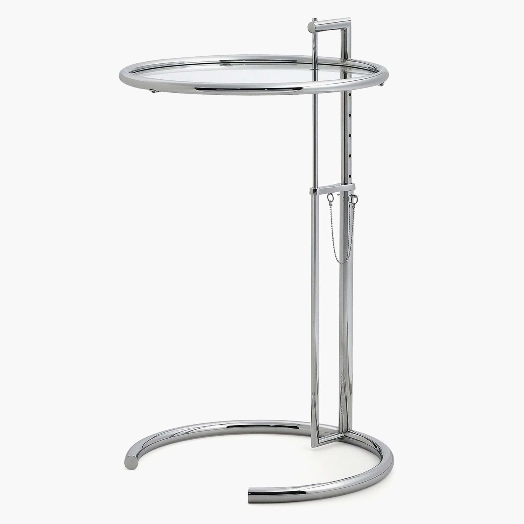 E1027 Side Table - Silver 2 - E1027 Side Table