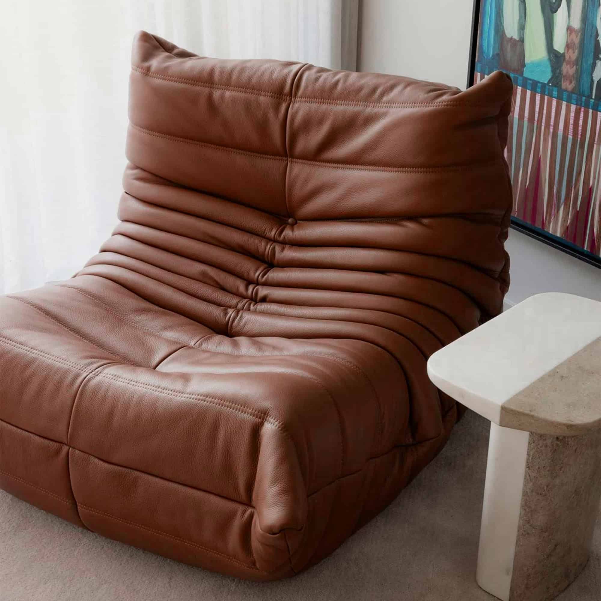 Togo Fireside Chair Leather