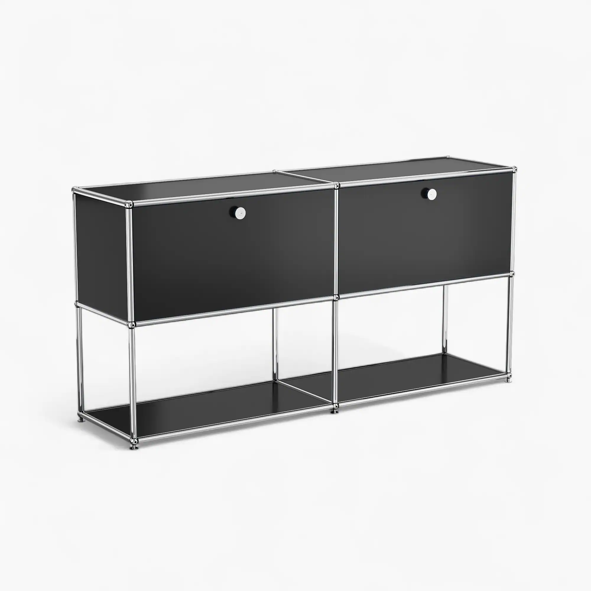 Haller Credenza Black 2 - Haller Credenza Replica