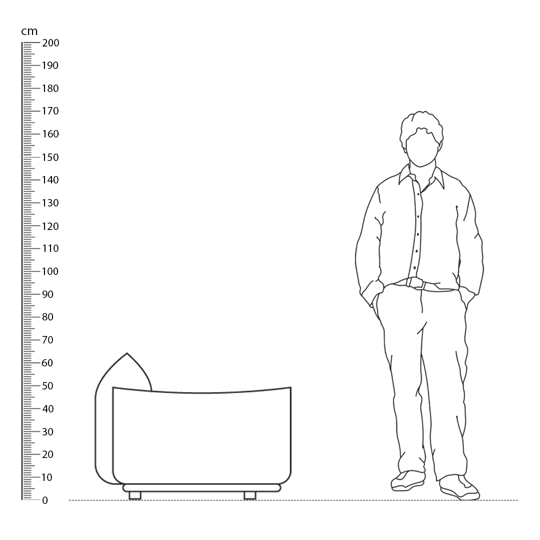 Marenco Sofa 3 Seater Replica Height Comparison - Marenco Sofa