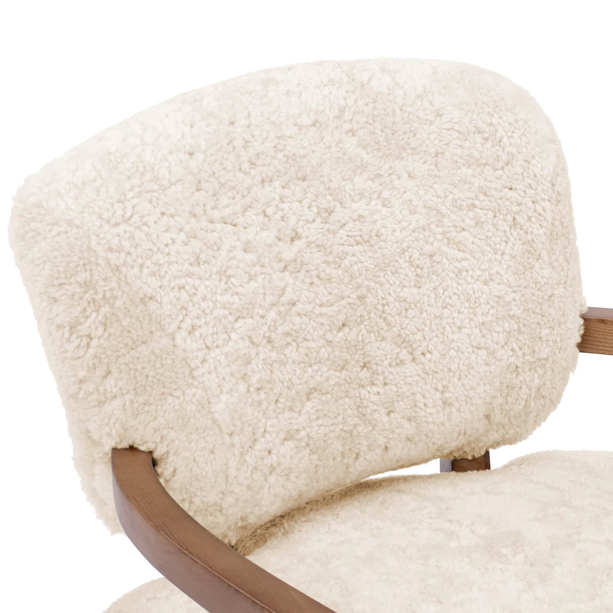 Yeti Sheepskin Armchair - Natural Luxe Sheepskin 5 - Yeti Sheepskin