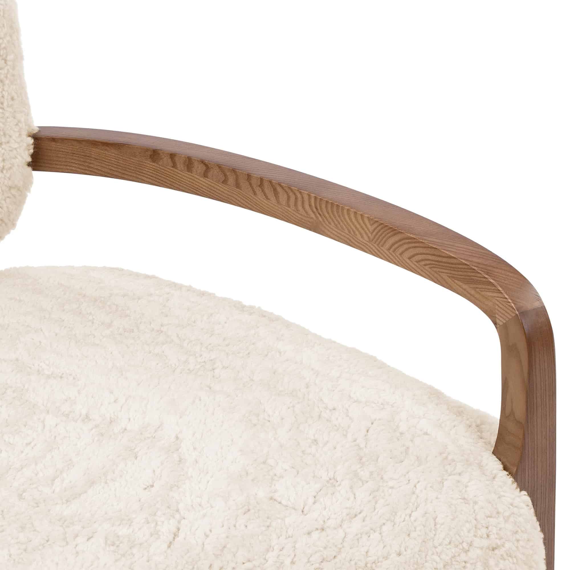 Yeti Sheepskin Armchair - Natural Luxe Sheepskin 6 - Yeti Sheepskin