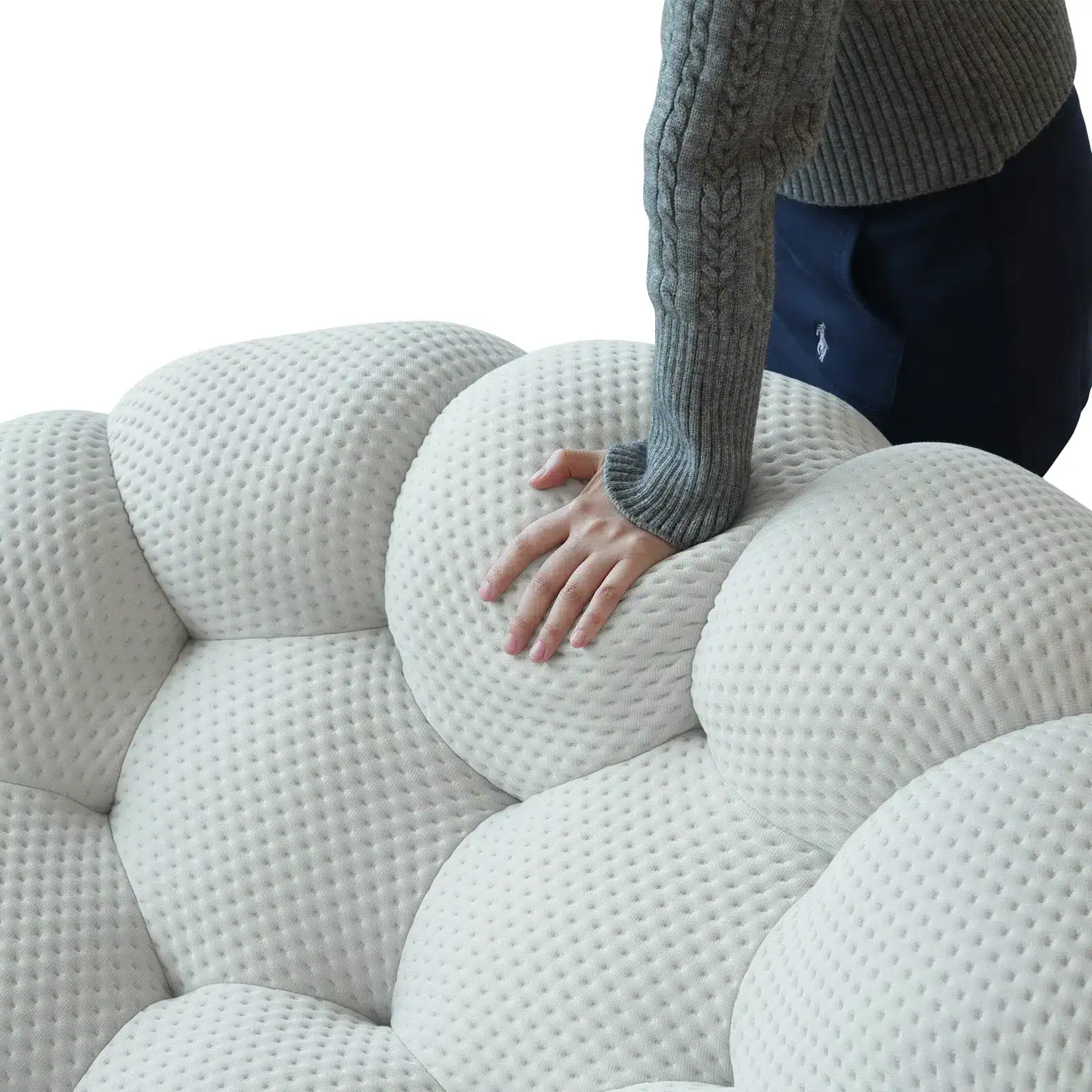 Bubble Sofa Armchair Replica Light Grey 6 - Bubble,  Sofa Armchair