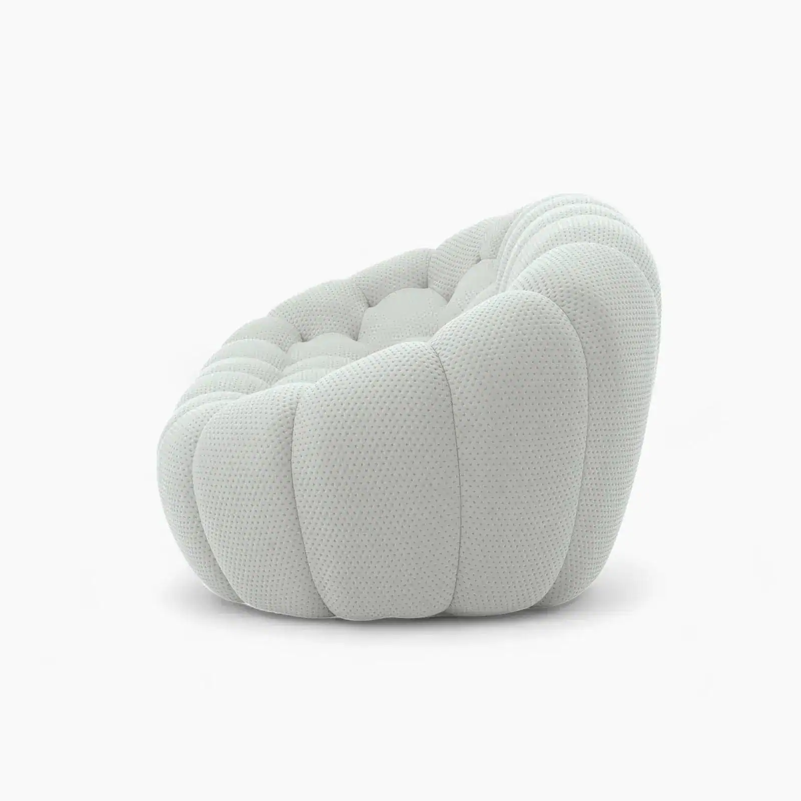 Bubble Sofa Loveseat Light Gray 4 - Bubble Loveseat,  Bubble