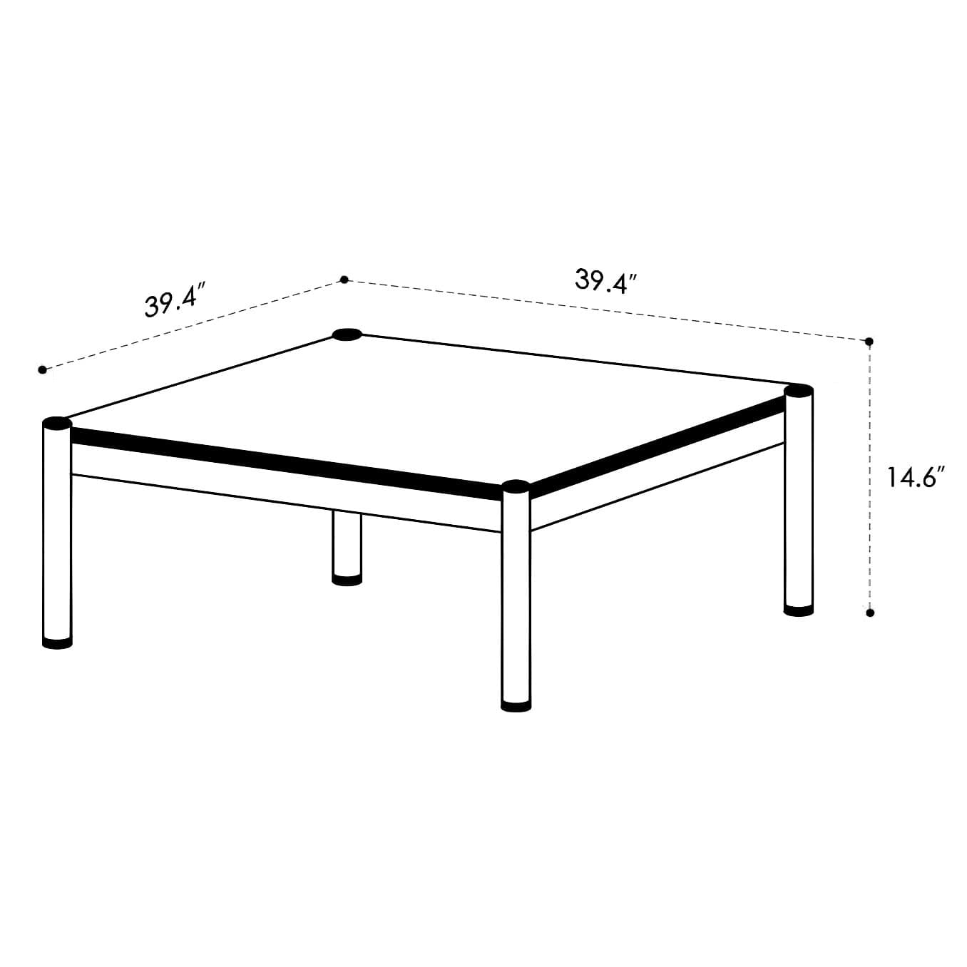Haller Coffee Table 39 Dimensions Mobile