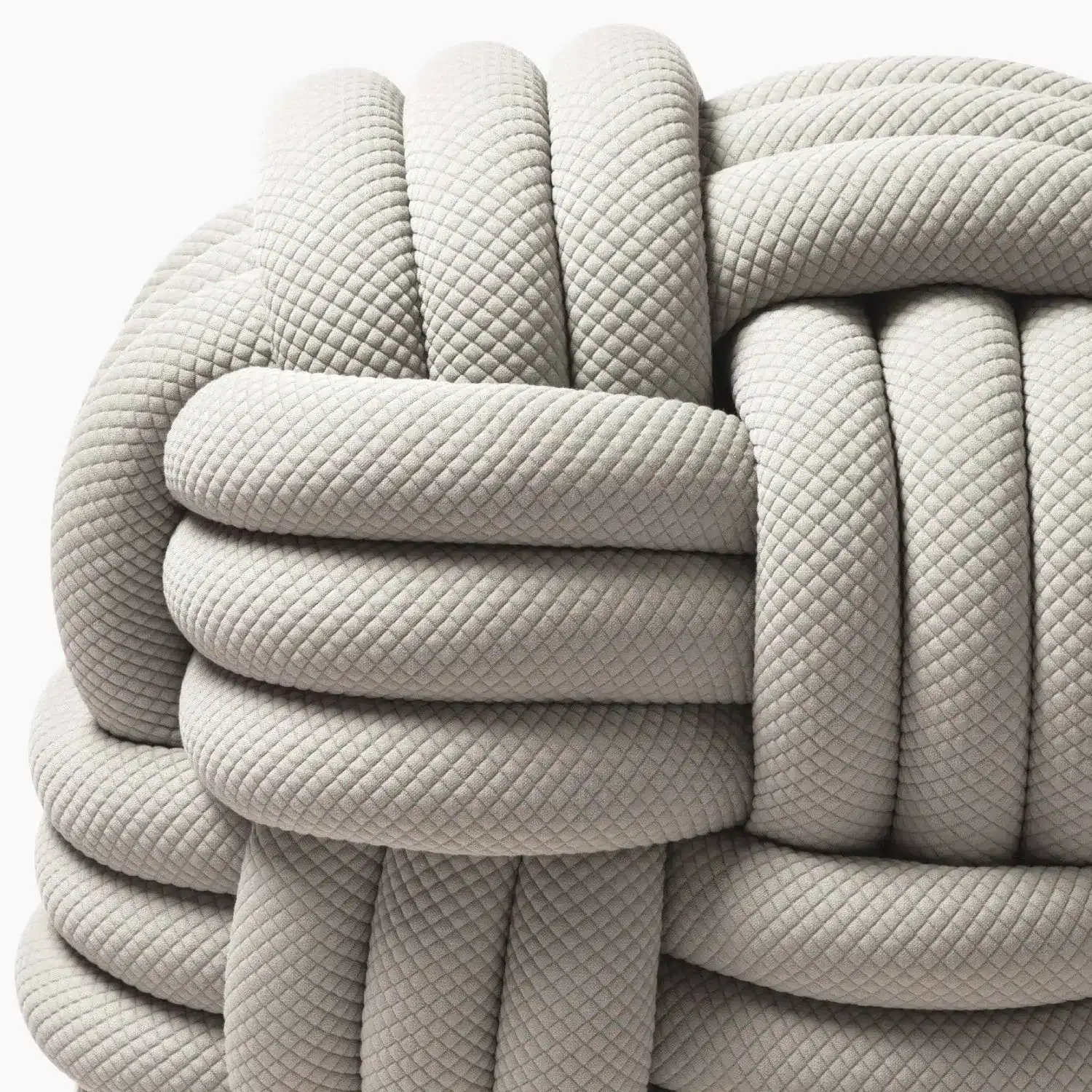 Knitty Lounge Chair Gray 8 - Knitty Lounge Chair