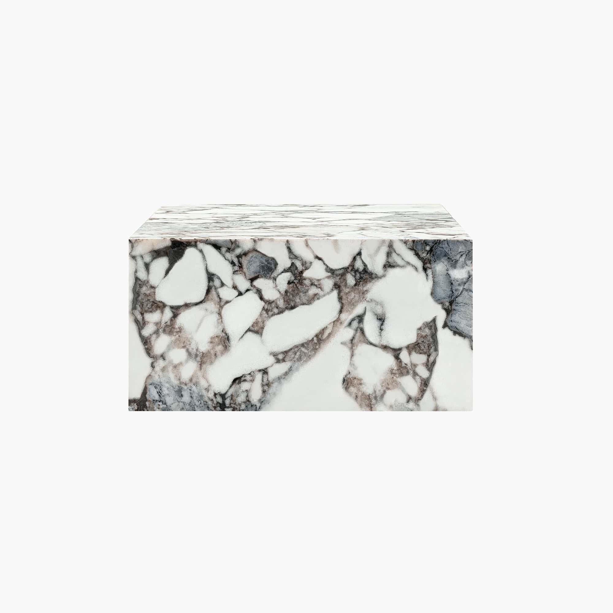 Plinth - Arabescato (2) - Plinth Coffee Table