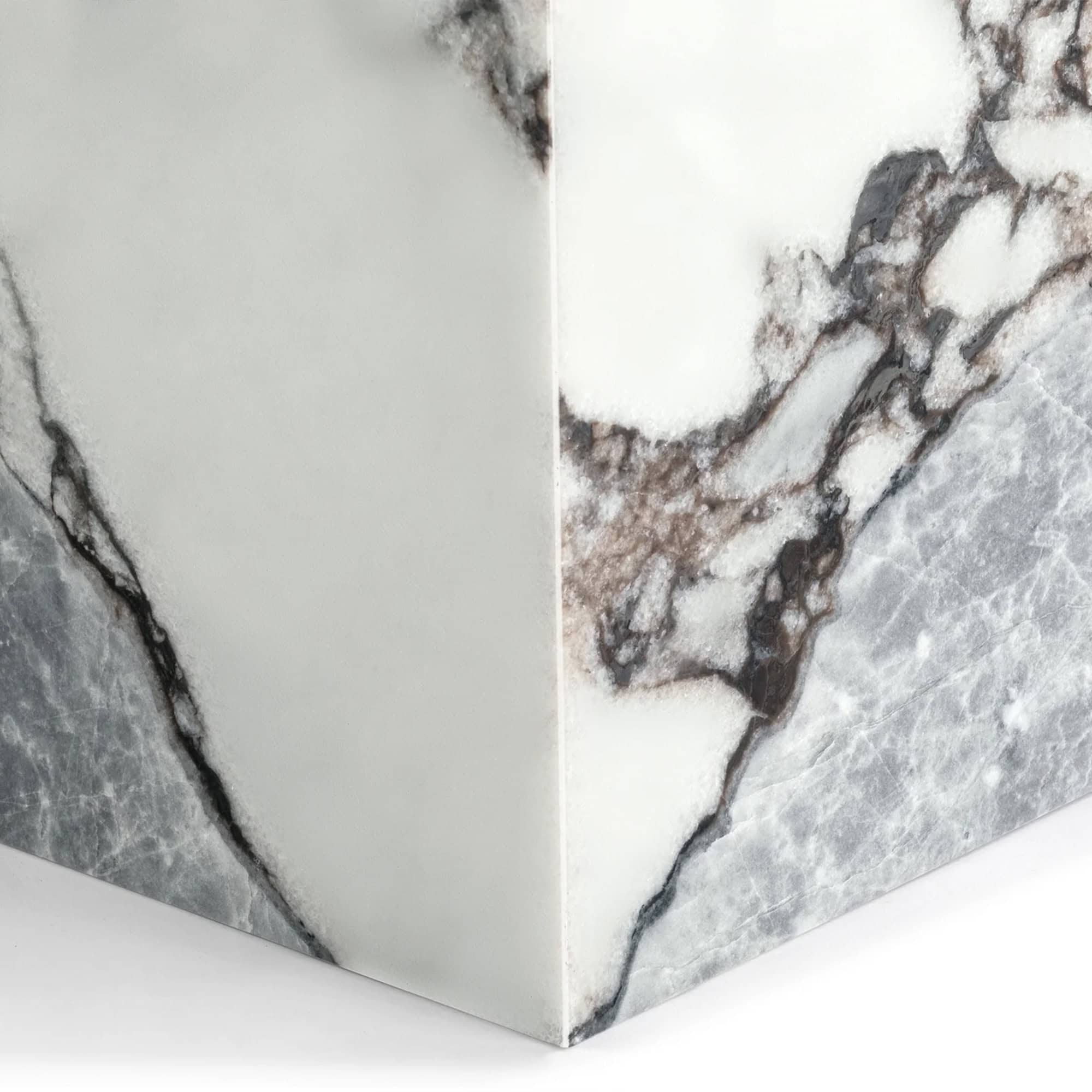 Plinth - Arabescato (6) - Plinth Coffee Table