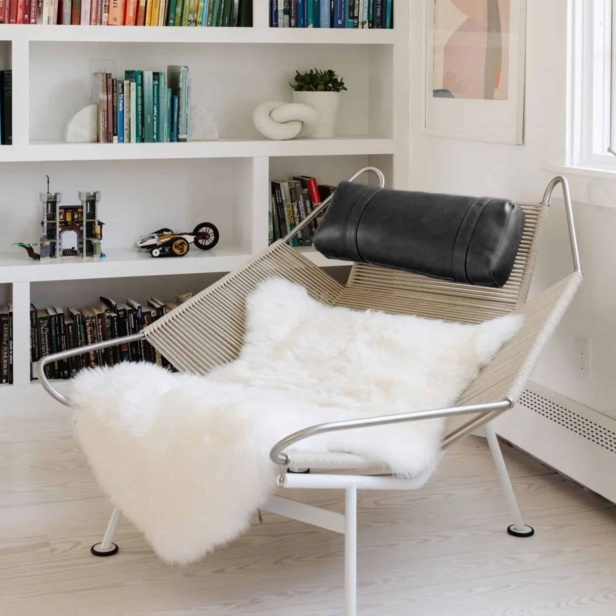 PP225 Flag Halyard Chair - Black Leather (11) - PP225 Flag Halyard Chair