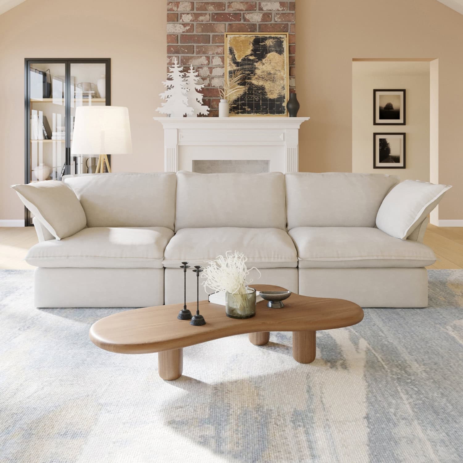 Song Range Sofa Beige 1 - Song Range Modular Sofa,  Modular sofa,  sofa