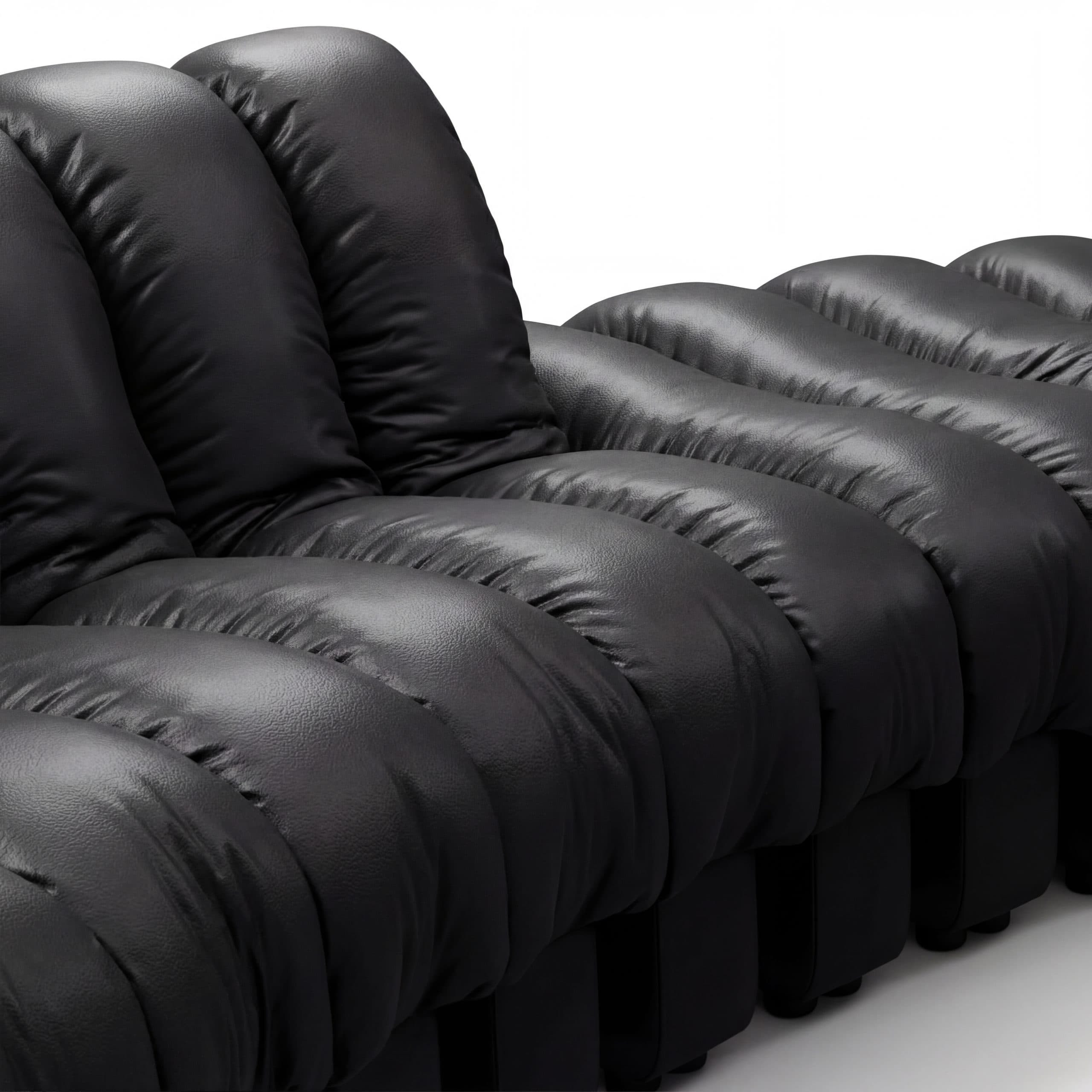 DS 600 Sofa Black | Sohnne