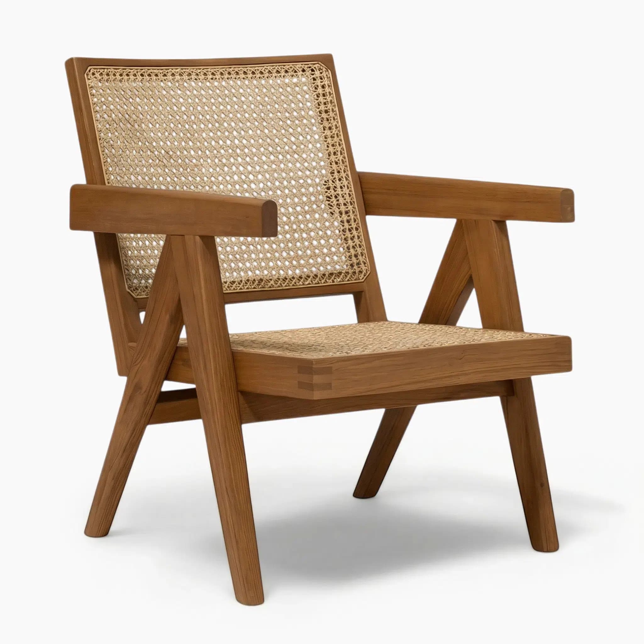 Chandigarh Easy Chair - Walnut | Sohnne