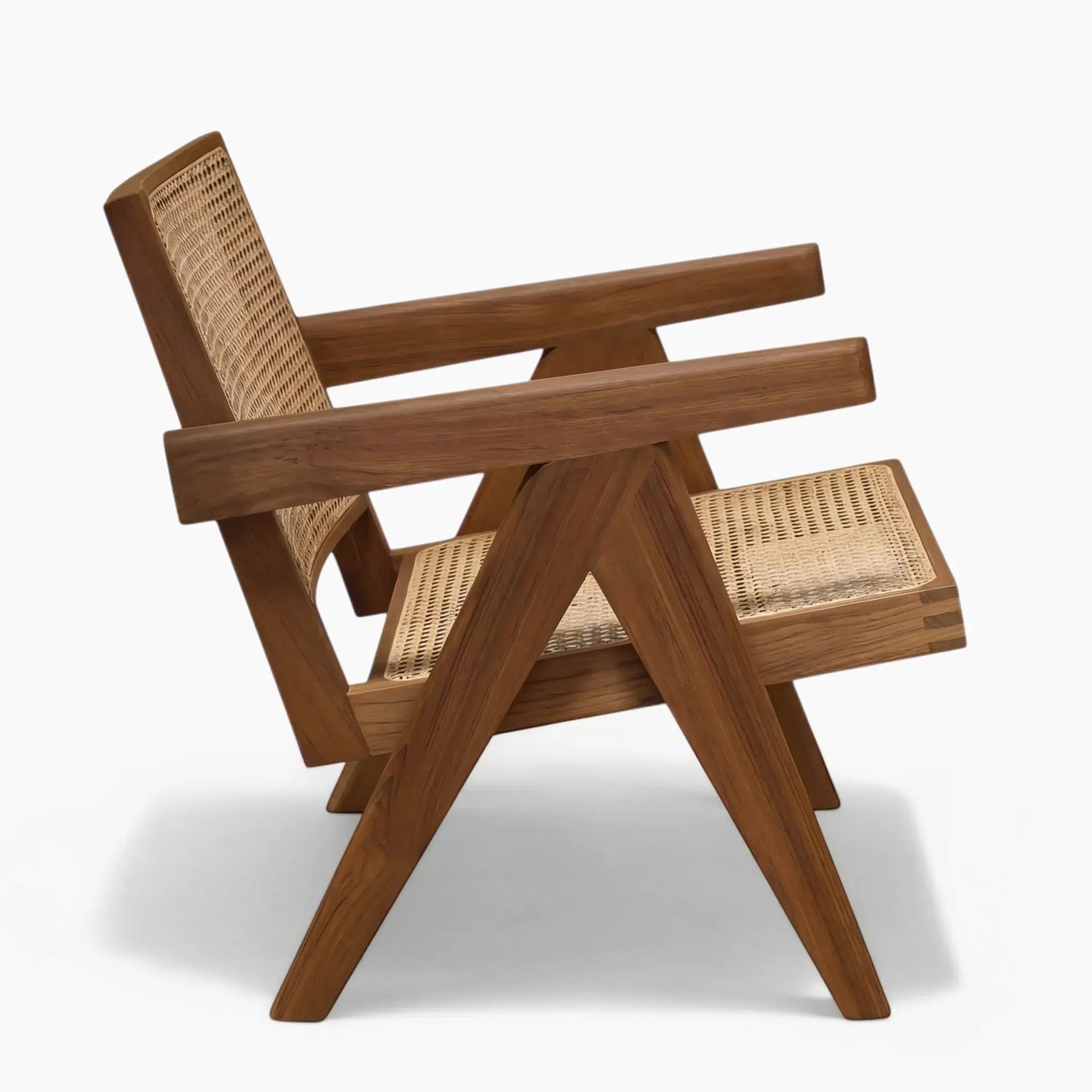 Chandigarh Easy Chair - Walnut | Sohnne