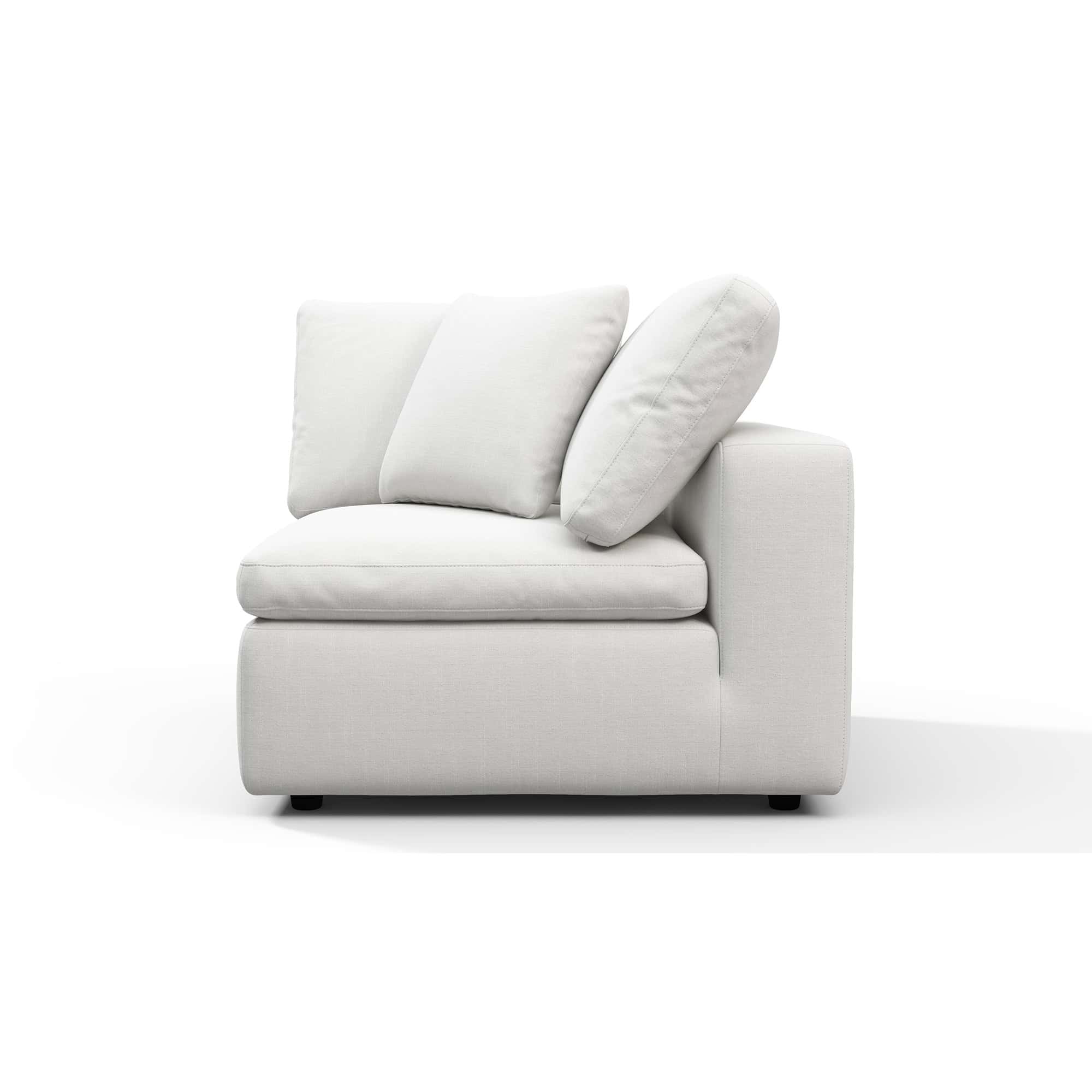 Cloud Sofa - Corner White (6) - Cloud Couch Armrest