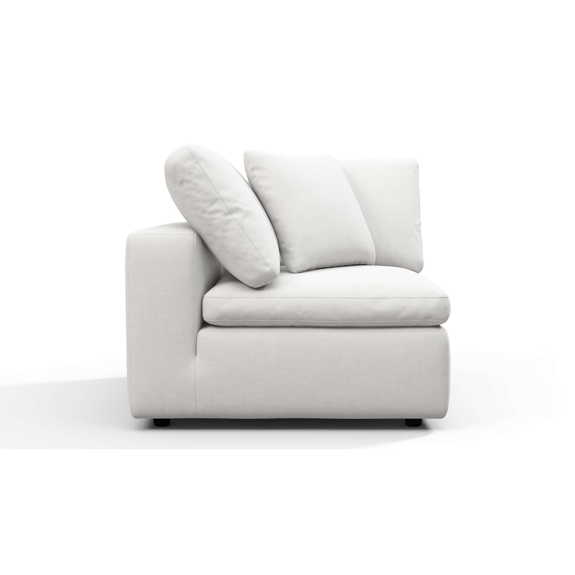 Cloud Sofa - Corner White (8) - Cloud Couch Armrest