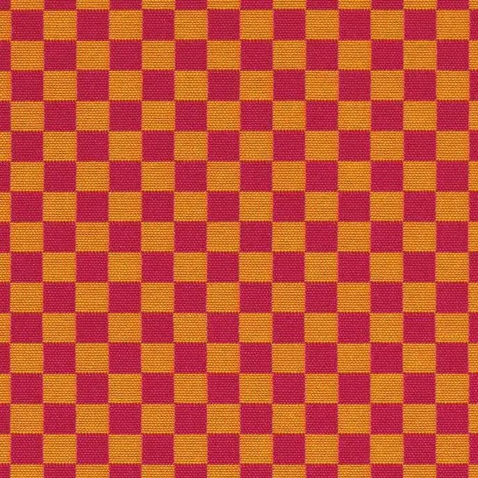 Checker - Magenta Orange