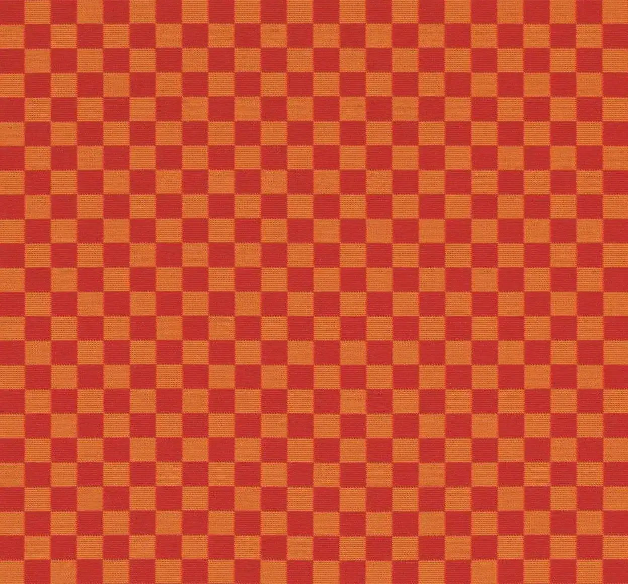 Checker - Crimson Orange