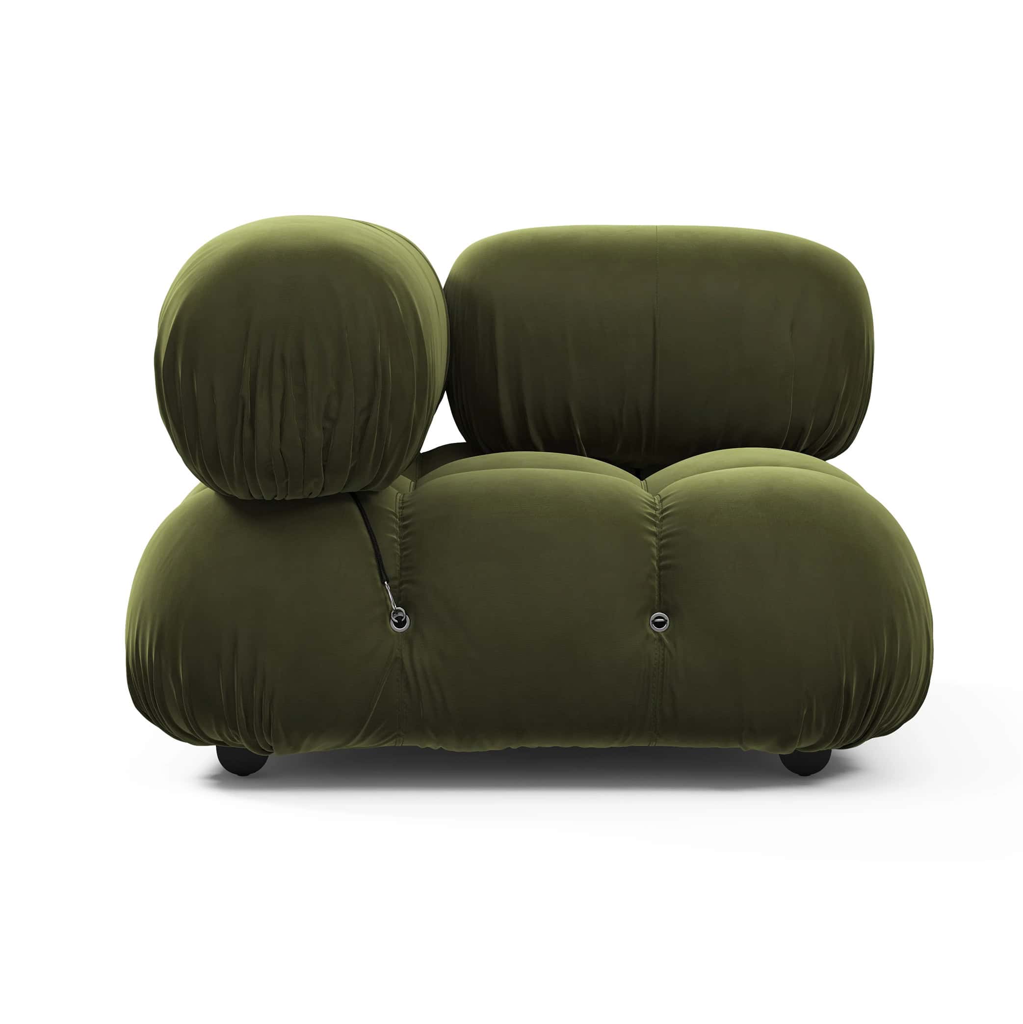 Camaleonda Module Corner - Green Velvet 4 - Camaleonda