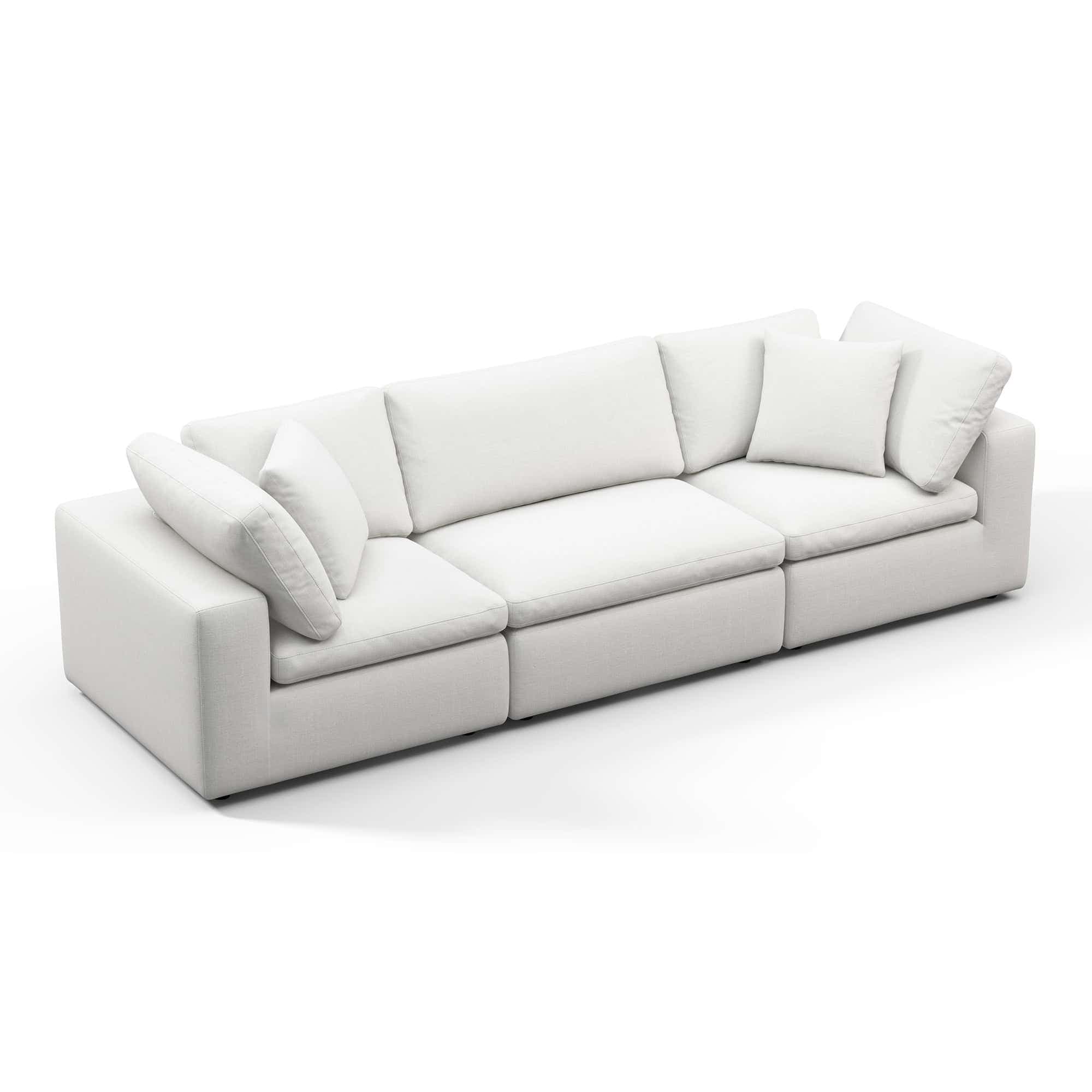 Cloud Sofa 3 Seater White | Sohnne