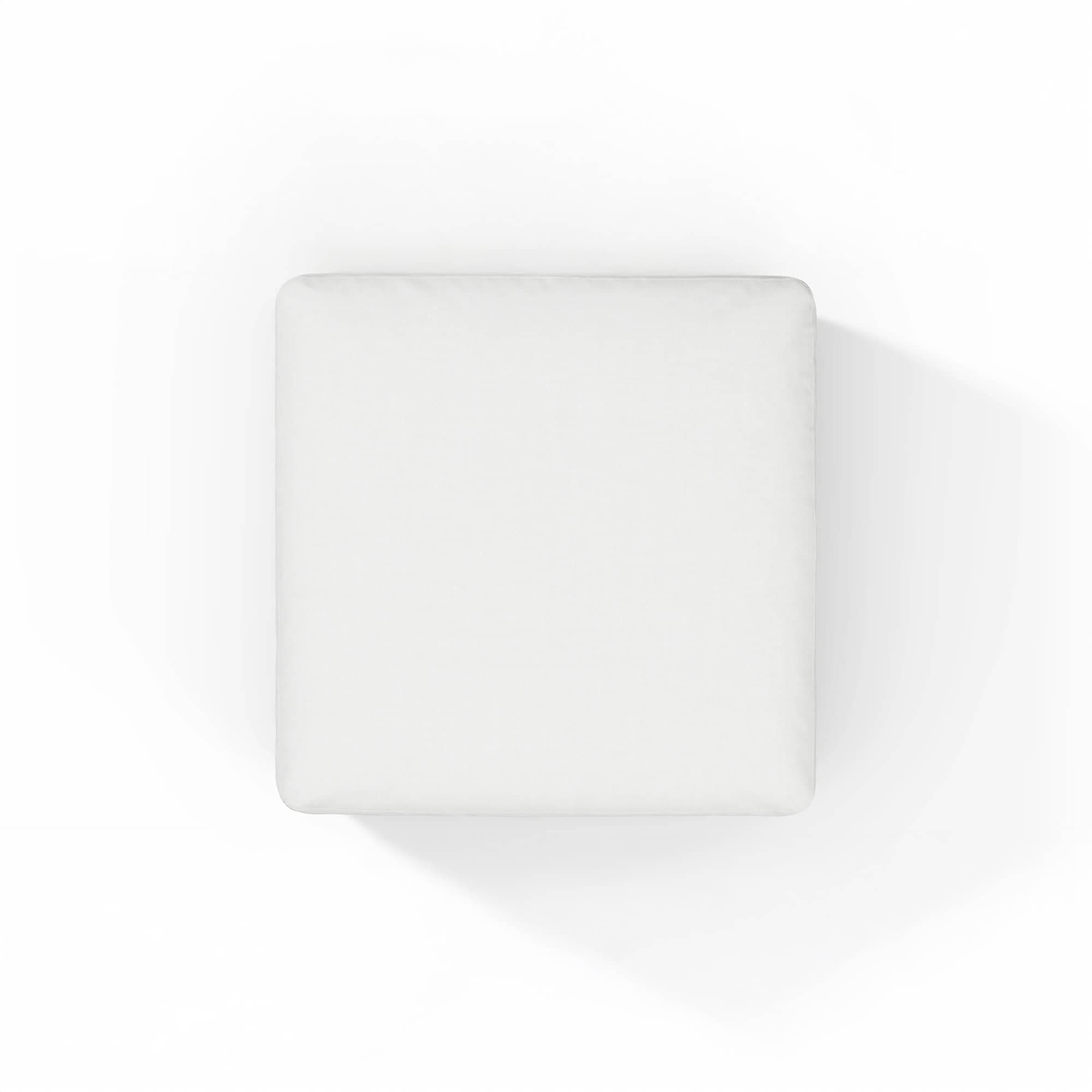 Cloud Sofa - Ottoman White (4) - Cloud Couch