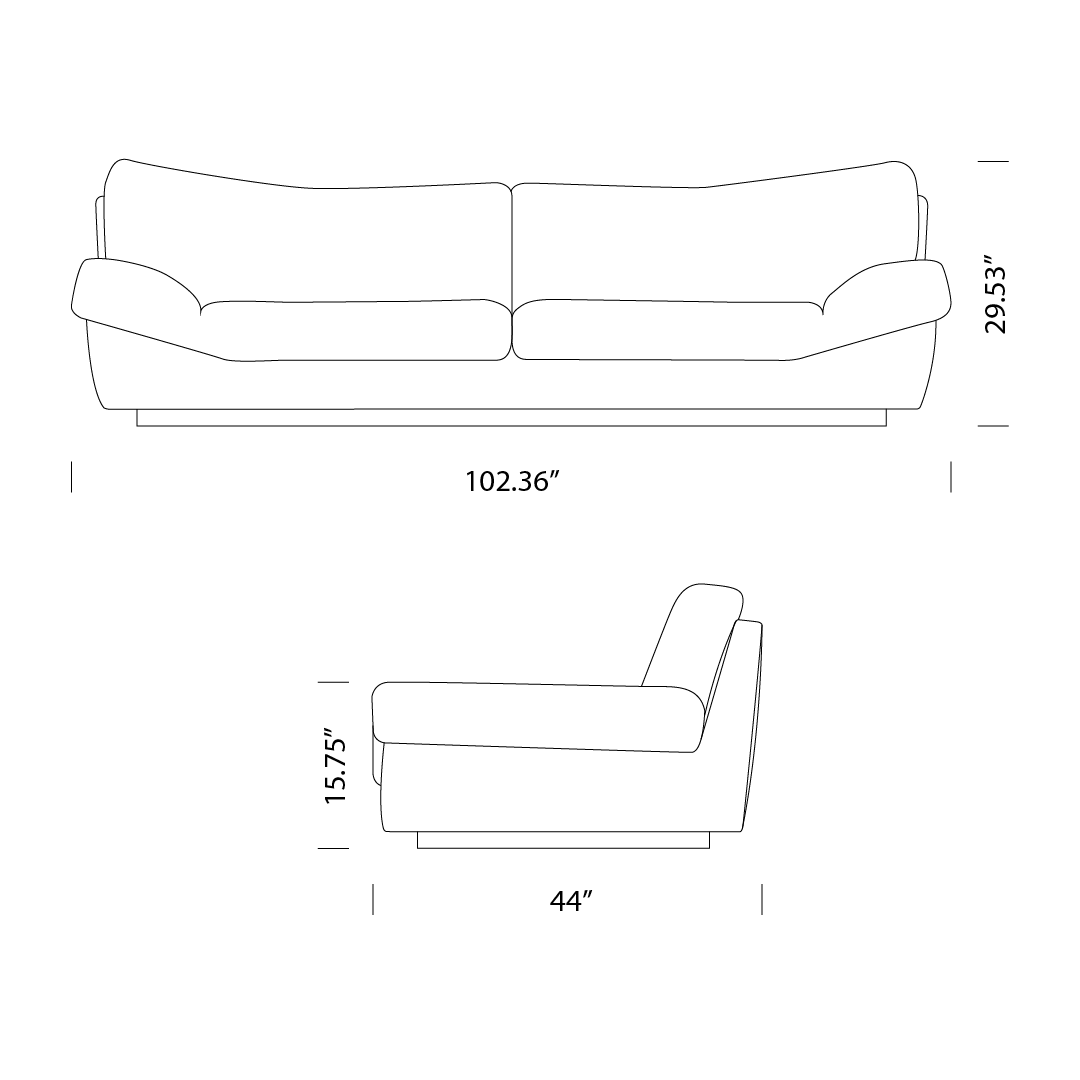 Divano milano Sofa Replica Dimensions Mobile - Milano Sofa Replica,  hardwood