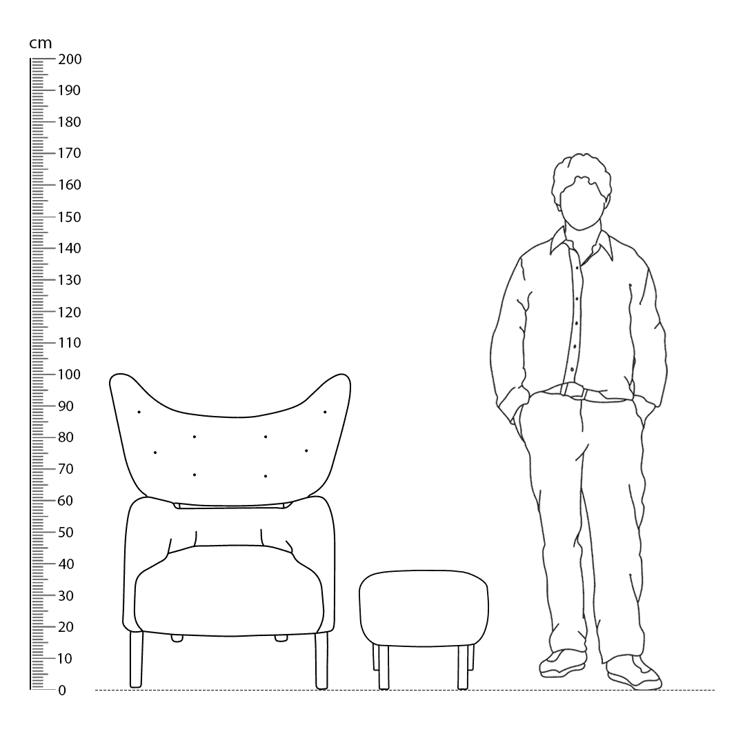 My Own Lounge Chair and Ottoman comparison - My Own Lassen Chair and Ottoman Replica,  lassen