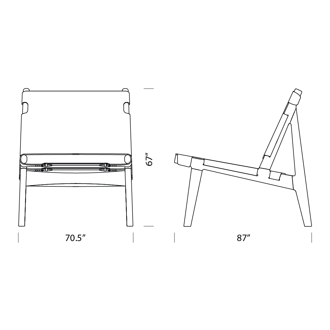 The Hunting Chair Replica Dimensions Mobile