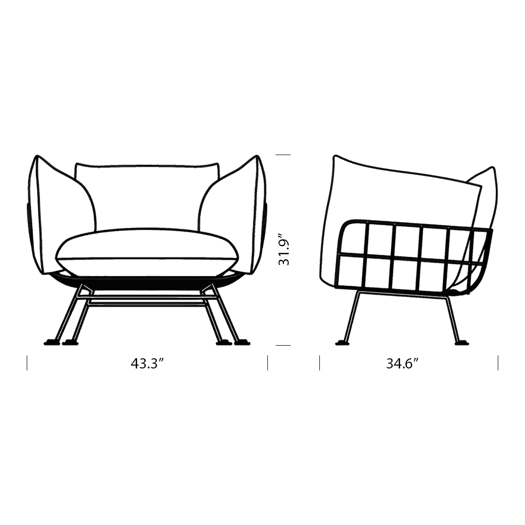 Moooi Nest Chair Replica Dimensions Mobile