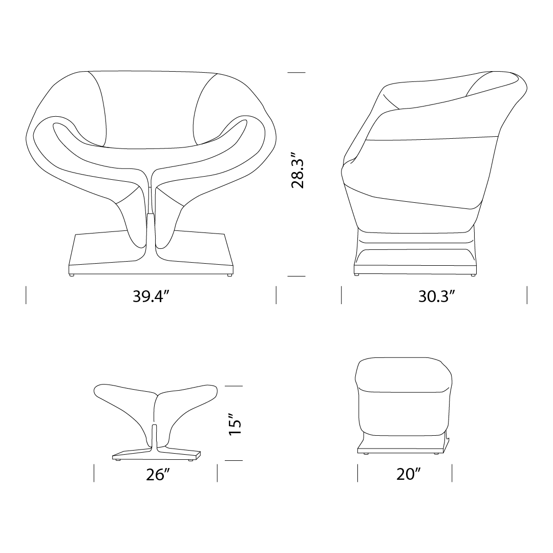 Product dimensions diagram