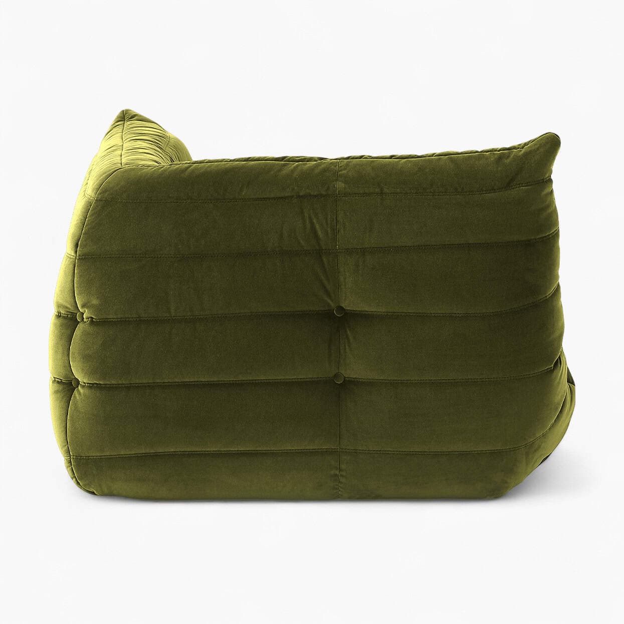 Ducaroy Corner Fabric Green Velvet 4