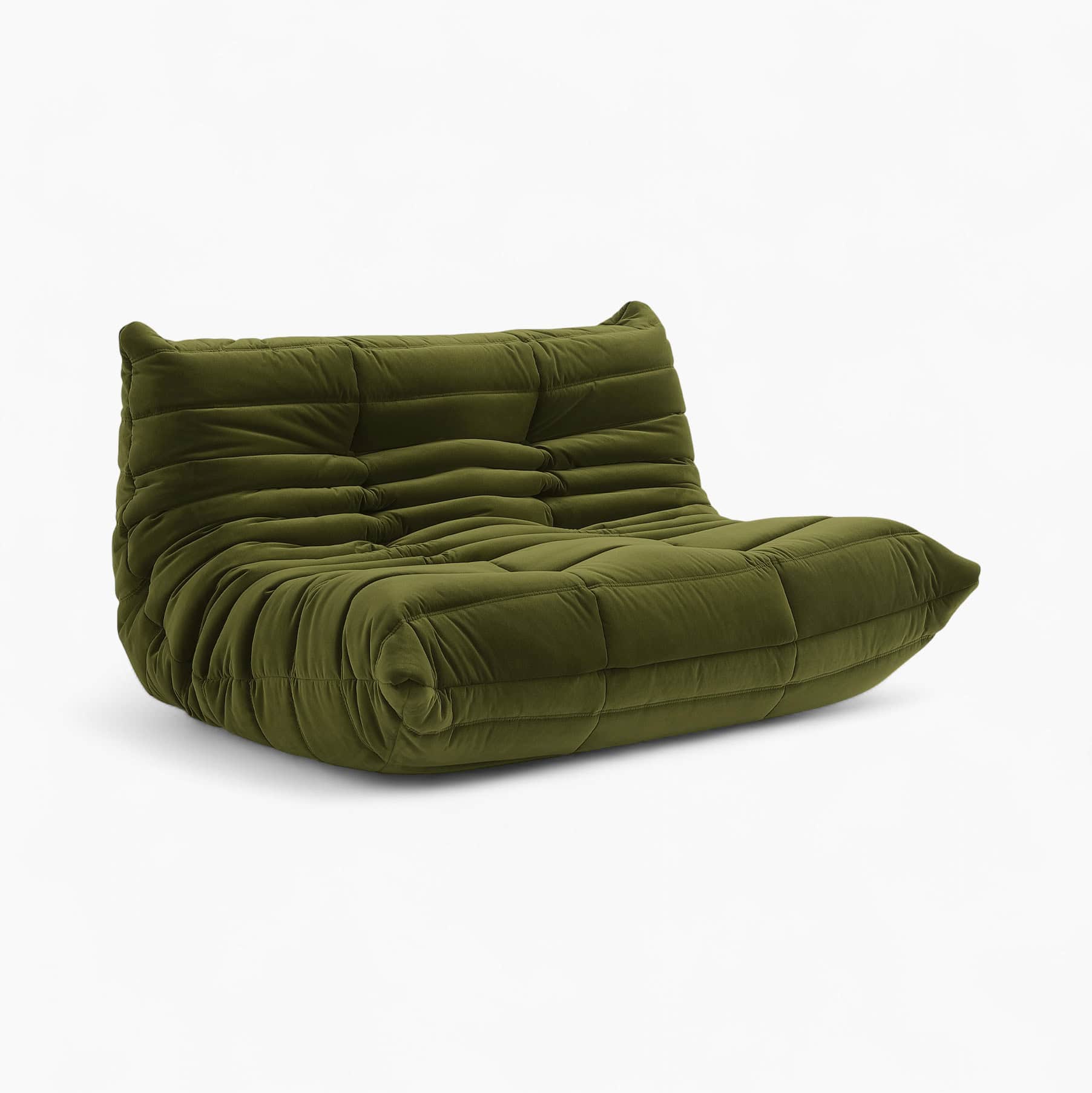 Ducaroy Loveseat Green Velvet 2